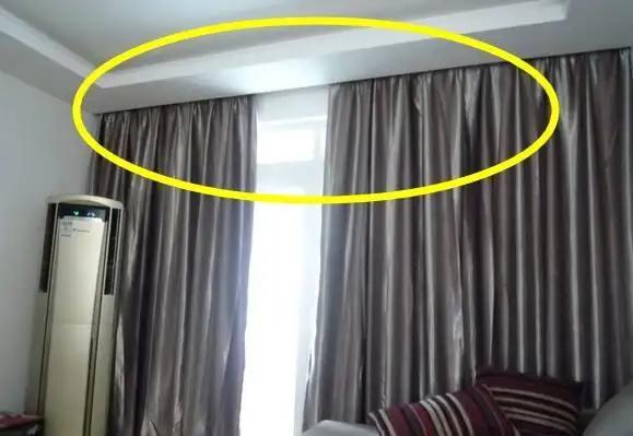 窗帘盒价格和效果图,铝扣板吊顶窗帘盒做法