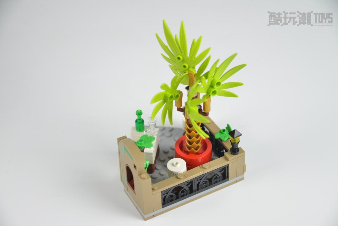 乐高街景巴黎转角内部细节,乐高转角精品酒店开箱视频