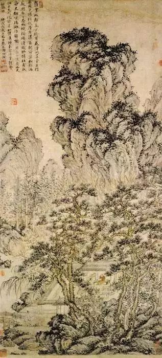 明清高清山水作品欣赏,明代山水名画图片欣赏