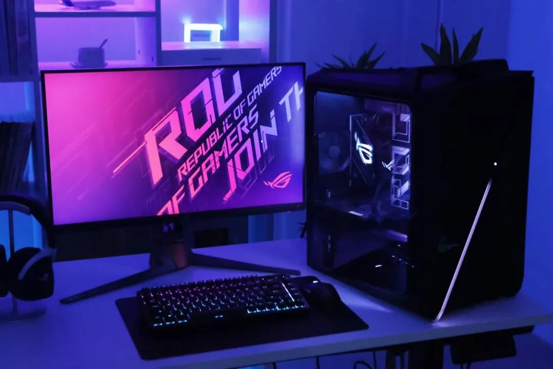 ROG分体水冷主机测评,rog枪神x水冷旗舰电竞游戏台式机