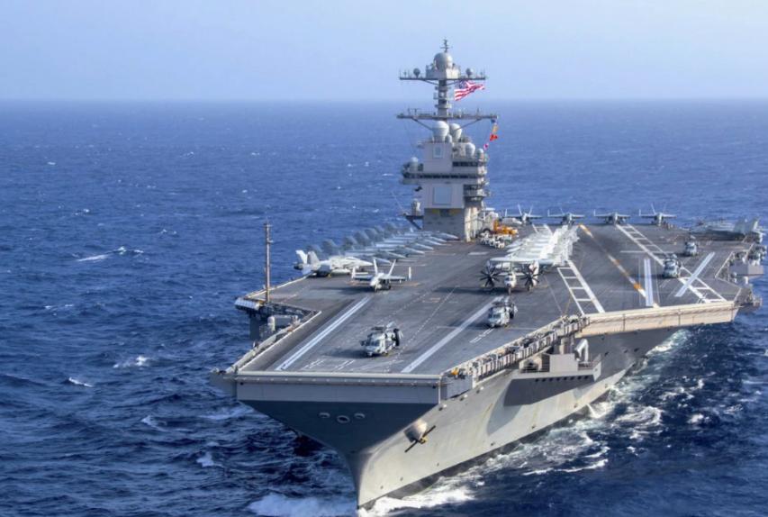 苏35航母最新视频,终于来了美国