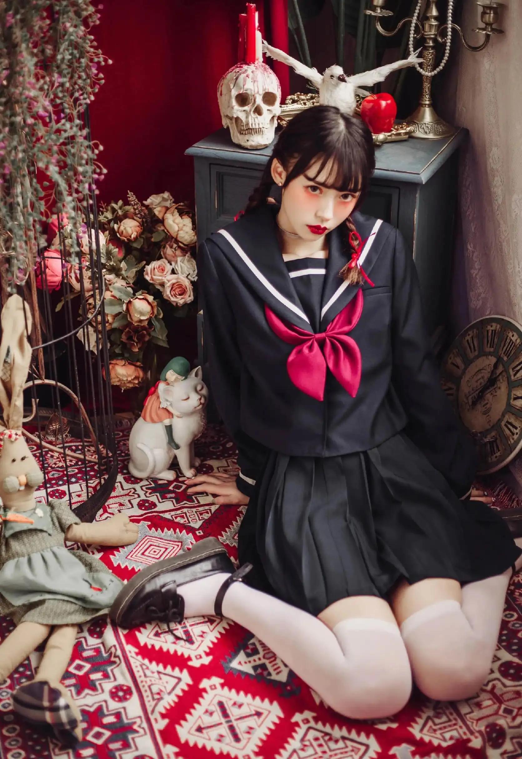 日本流行jk,日本大阪jk制服