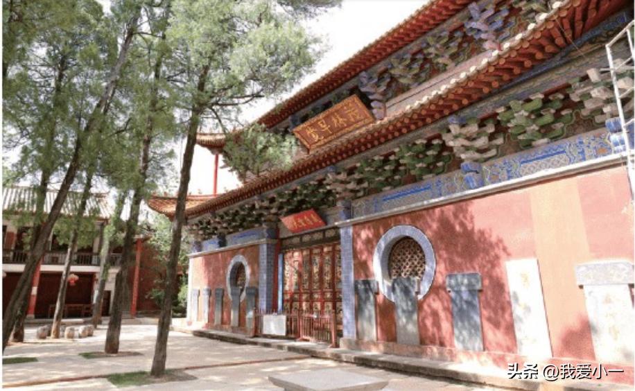 云南昆明古建筑群图,云南省昆明市官渡古镇古建筑