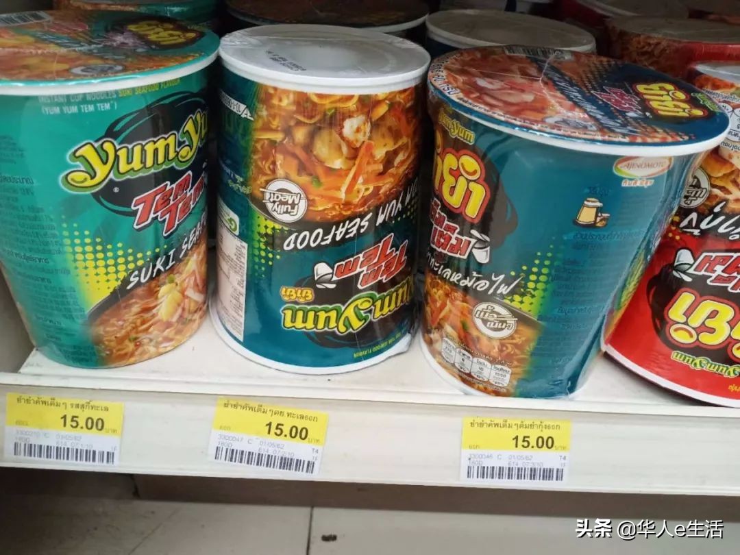 泰国有哪些好吃的泡面,泰国最好吃的速食面