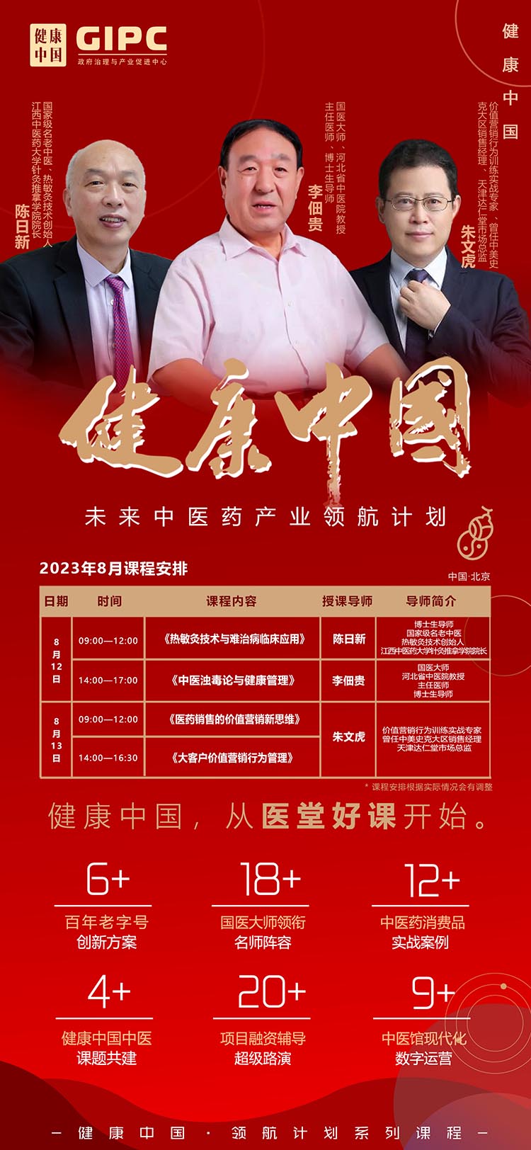 未来中医药领航计划,健康中国中医药产业领航计划