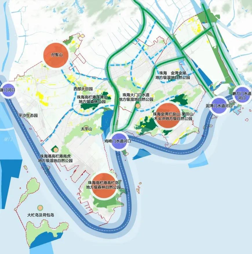 珠海金湾中心区最新规划,珠海金湾未来城市中心