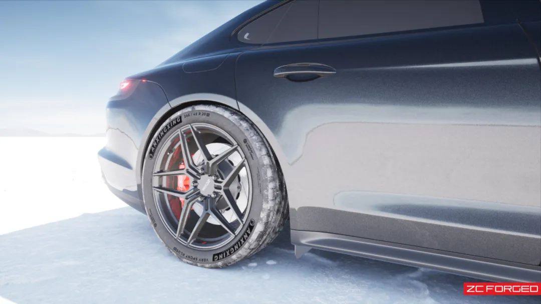 保时捷panamera改电镀镜面白,保时捷panamera改装22寸轮毂