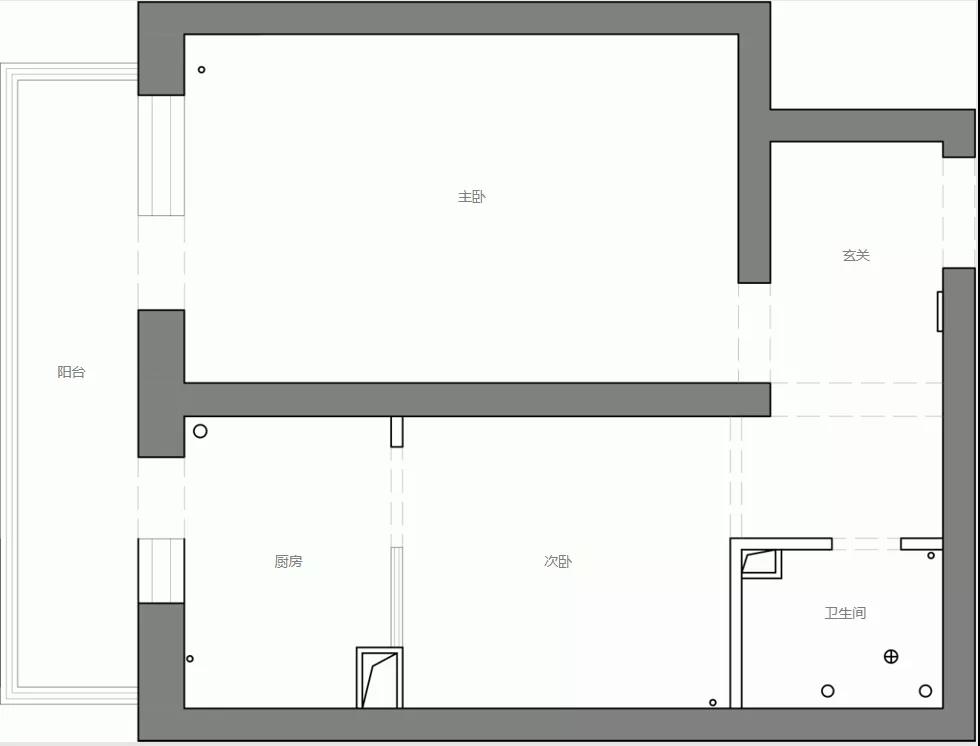 北京夫妻48平方小户型6万改造,小户型房屋高级装修
