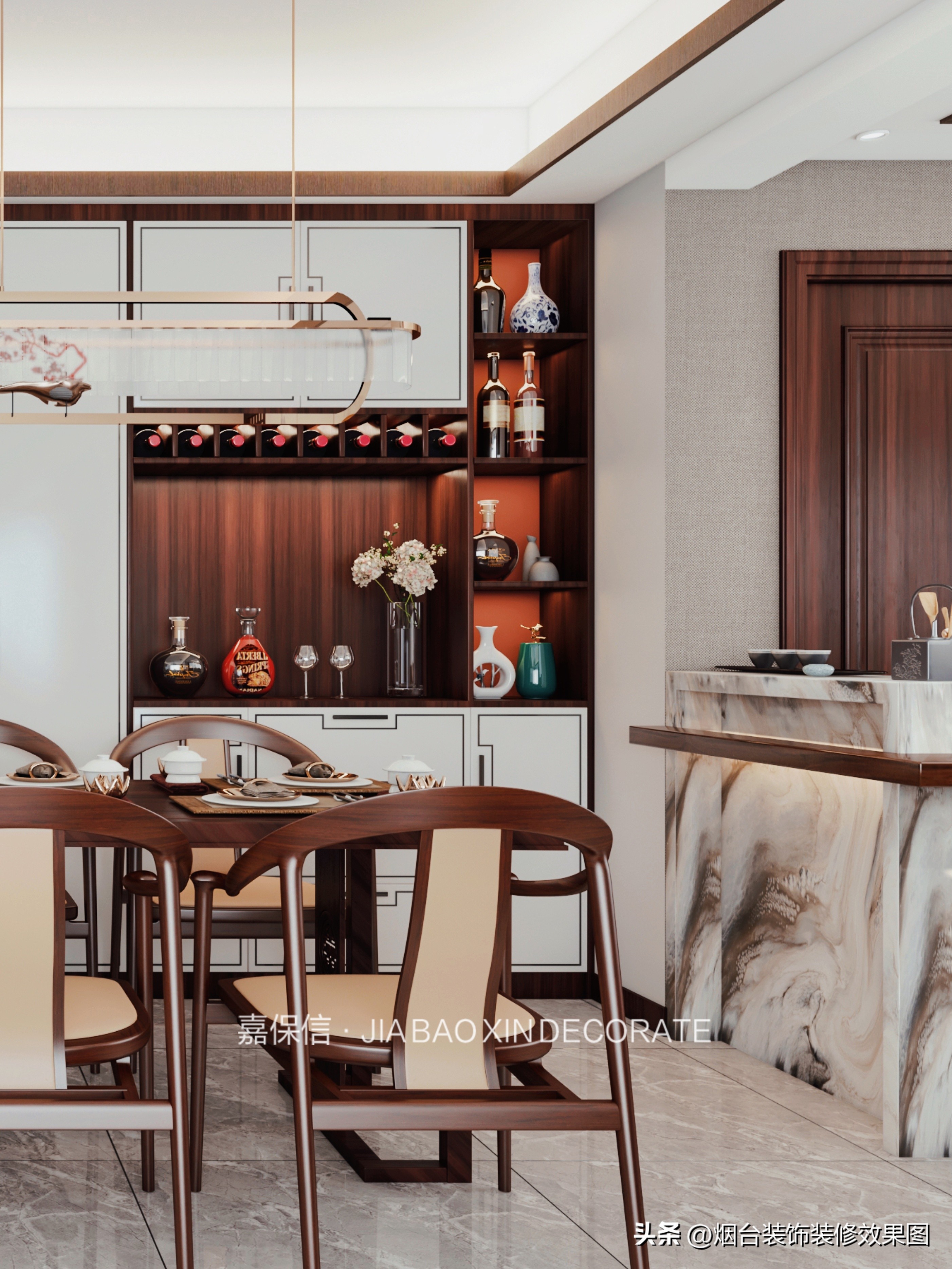 汤泉世家140平样板间,汤泉世家213平米别墅装修