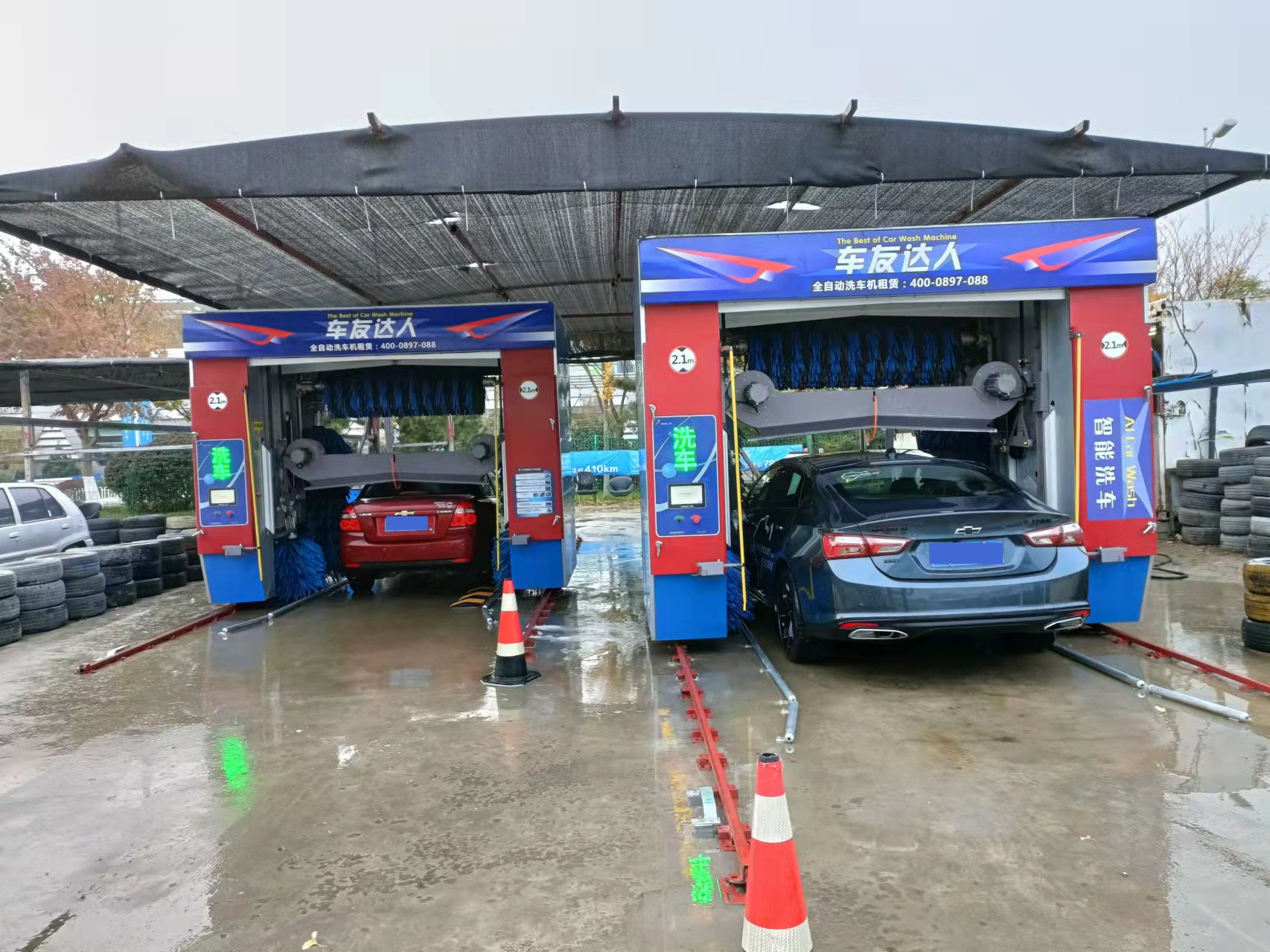车友达人全自动洗车机,全自动智能洗车机行业特色