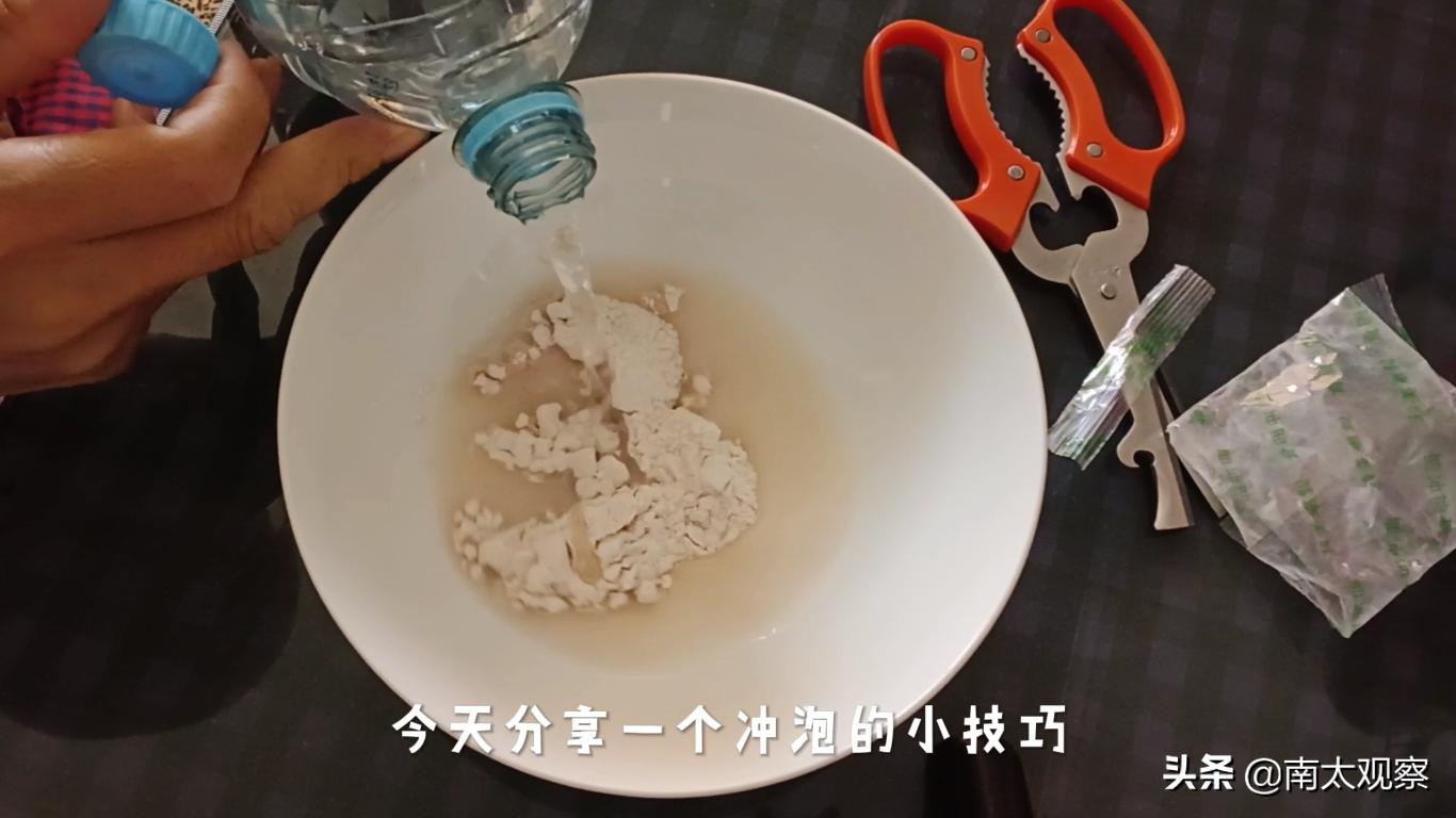 藕粉怎么能简单的冲泡,藕粉冲泡成功案例