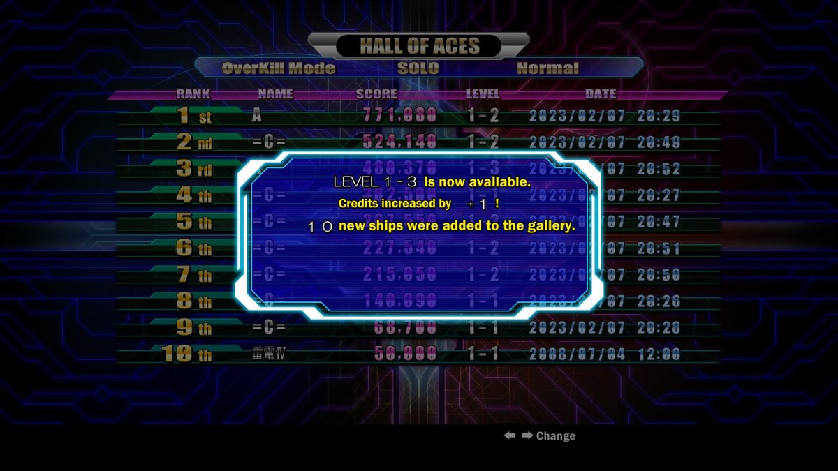 加入混音版音乐的《雷电4》，玩起来更带感了