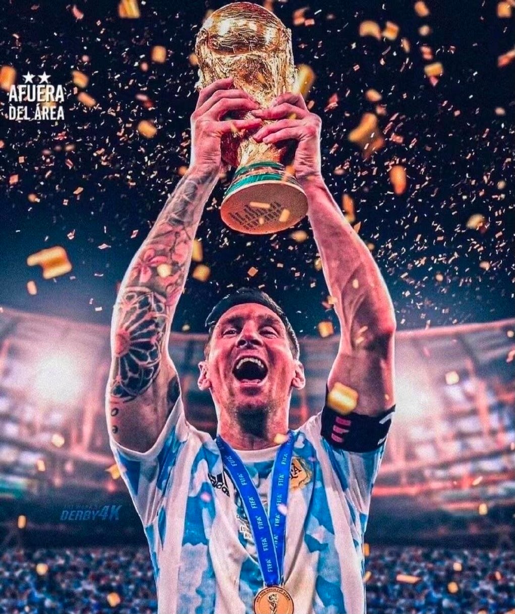 梅西有多火？捧杯图点赞数超5600万，打破C罗纪录，4亿粉丝太疯狂