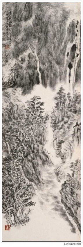 国画十大名家山水作品欣赏,徐龙森山水