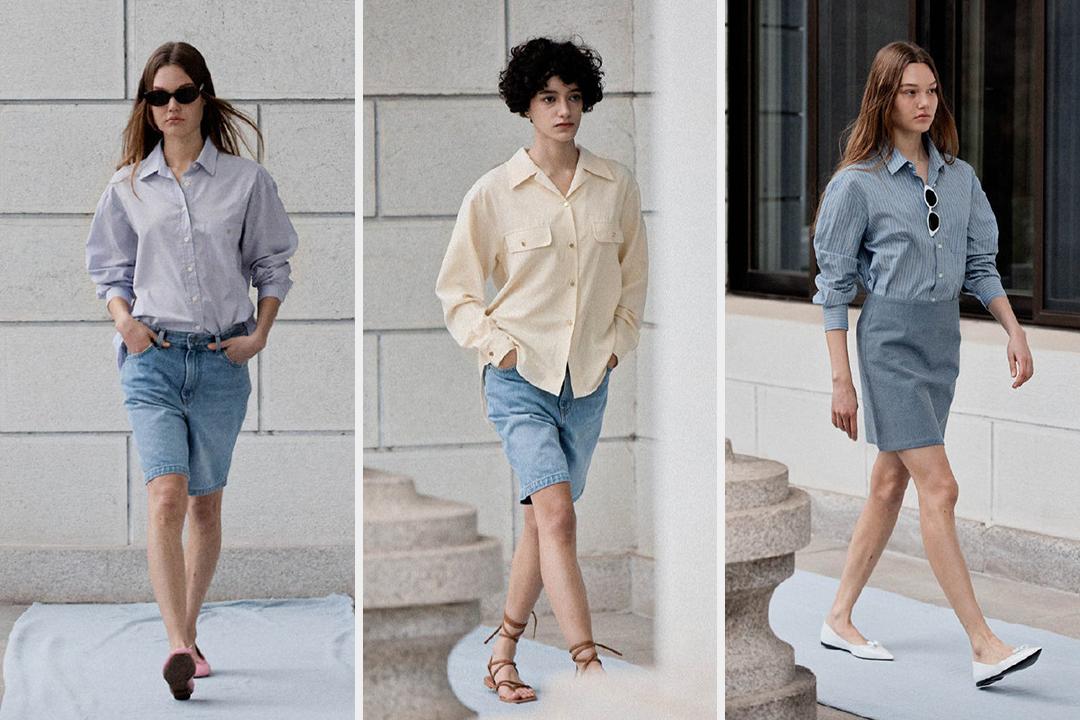 春季时尚穿搭lookbook,流行cleanfitfeel的穿搭