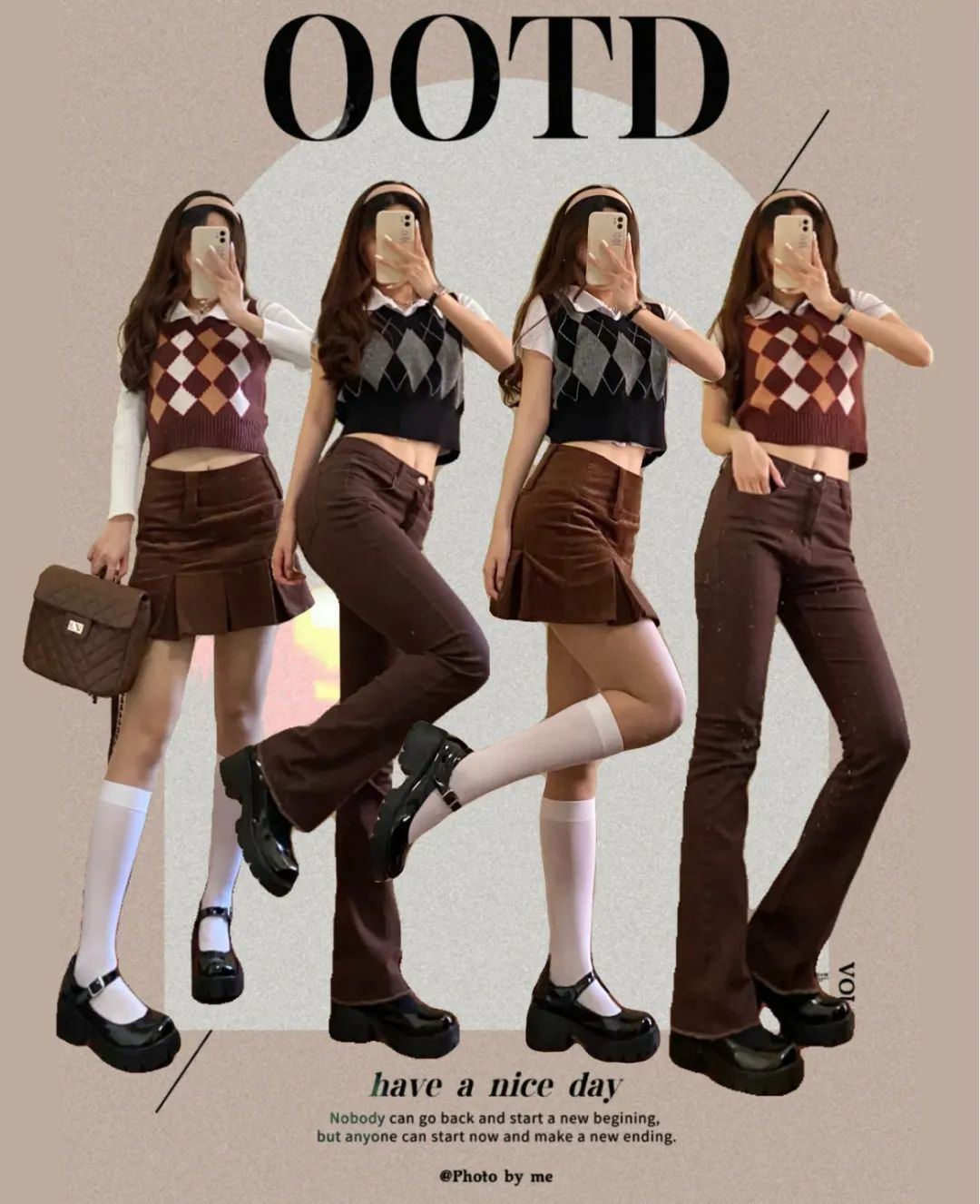 针织马甲棉麻衬衫,针织马甲衬衫下面怎么搭