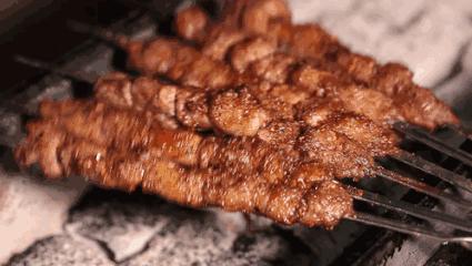 一元一串特色烧烤,十种特色一元烧烤小串