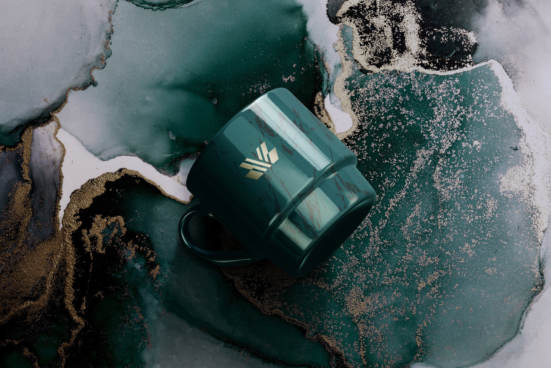 VI品牌设计：“抽象化”——VeroBeachMarbleGranite大理石品牌