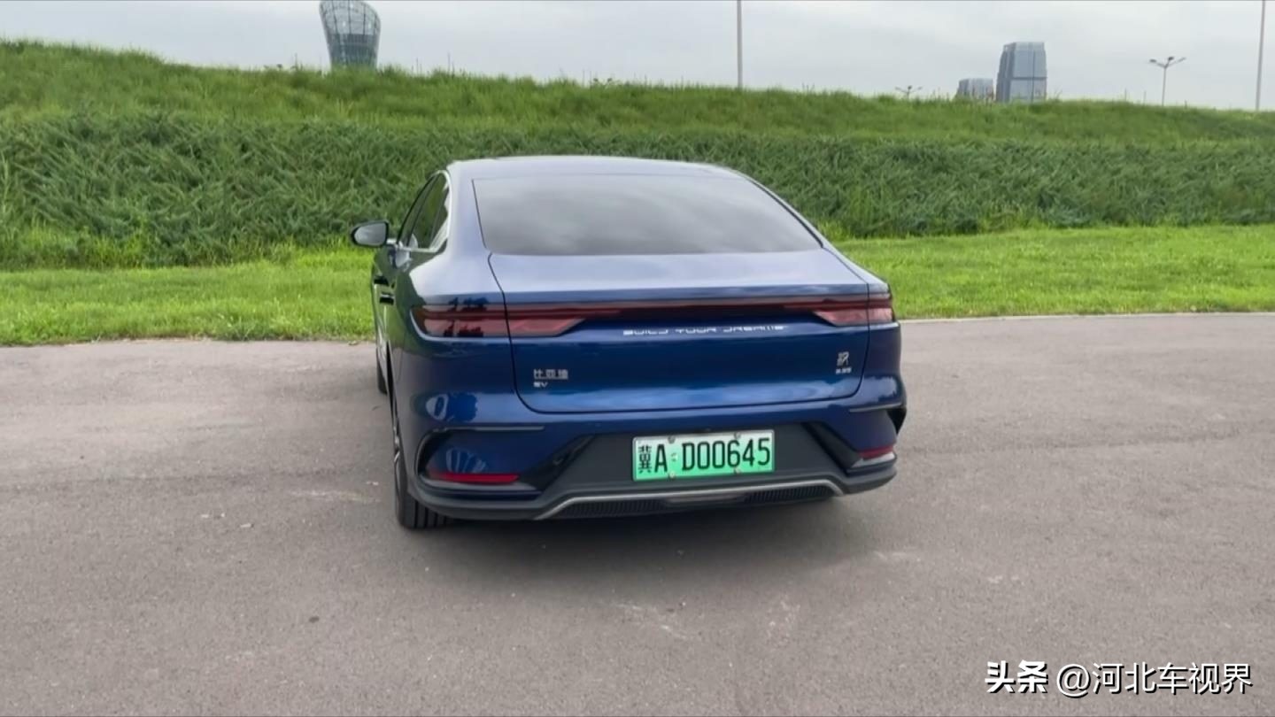 国货之光比亚迪汉ev来了,比亚迪汉ev创世版两驱动态体验