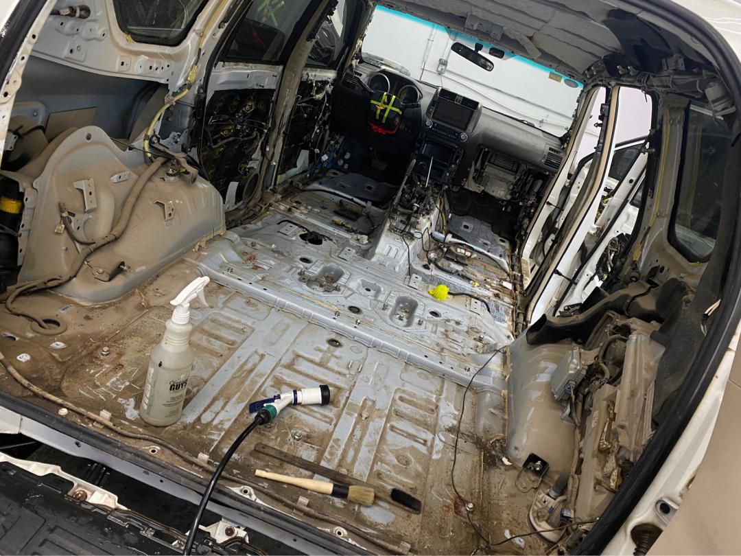 丰田霸道翻新全过程,丰田霸道全车整备翻新费用