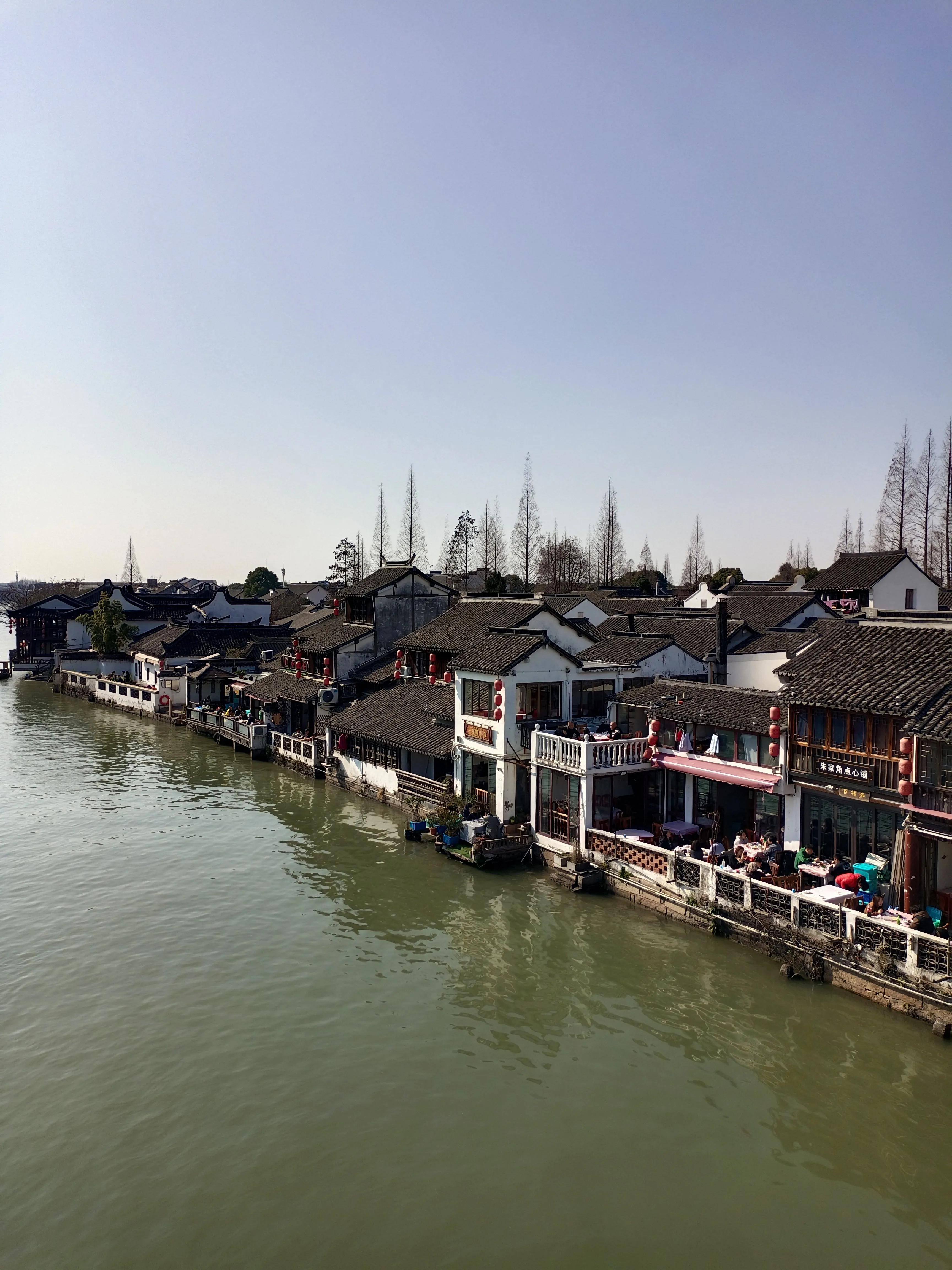 上海朱家角古镇，适合全家来的休闲小镇