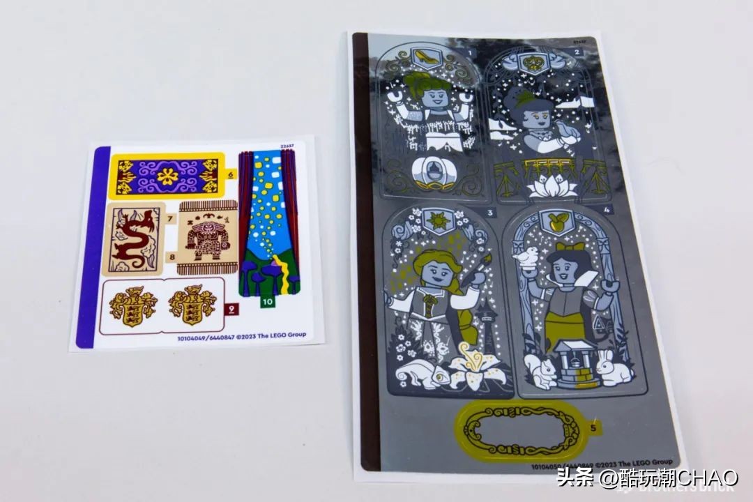 和迪士尼城堡一样高的乐高,和迪士尼乐园相似的城堡