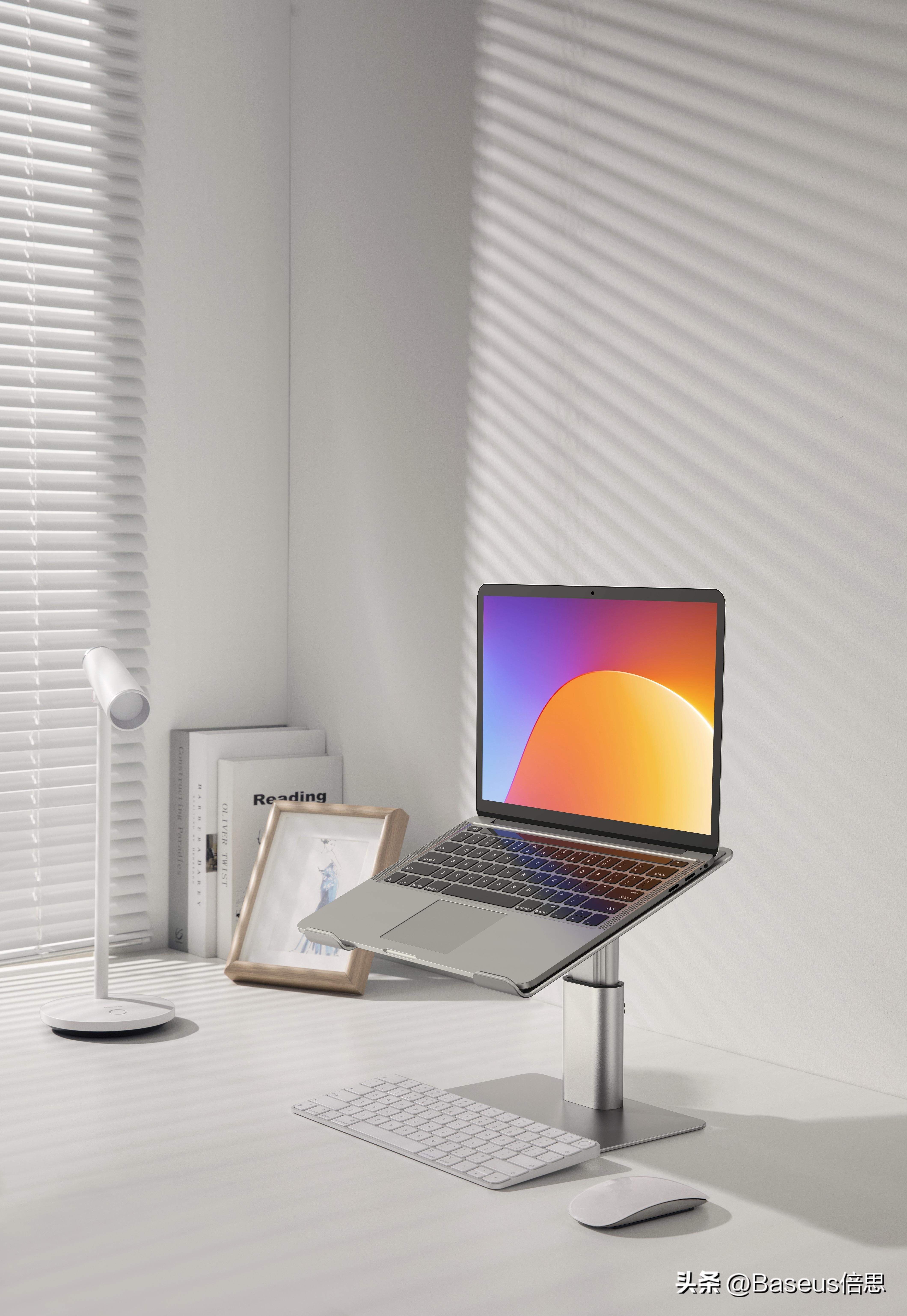 给笔记本加个支架散热咋样,多功能笔记本支架