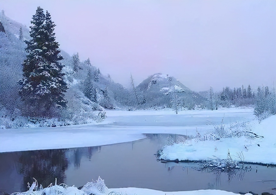 江天暮雪落尽琼花的意思,江天暮雪落尽琼花