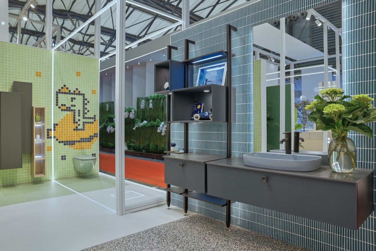 家居空间的n种方式德国柏丽携10大系列定制浴柜亮相2023上海KBC