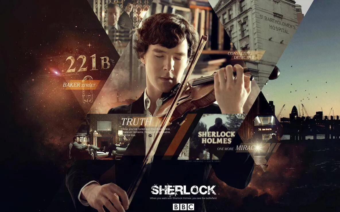 英剧神探夏洛克,烧脑侦探悬疑剧