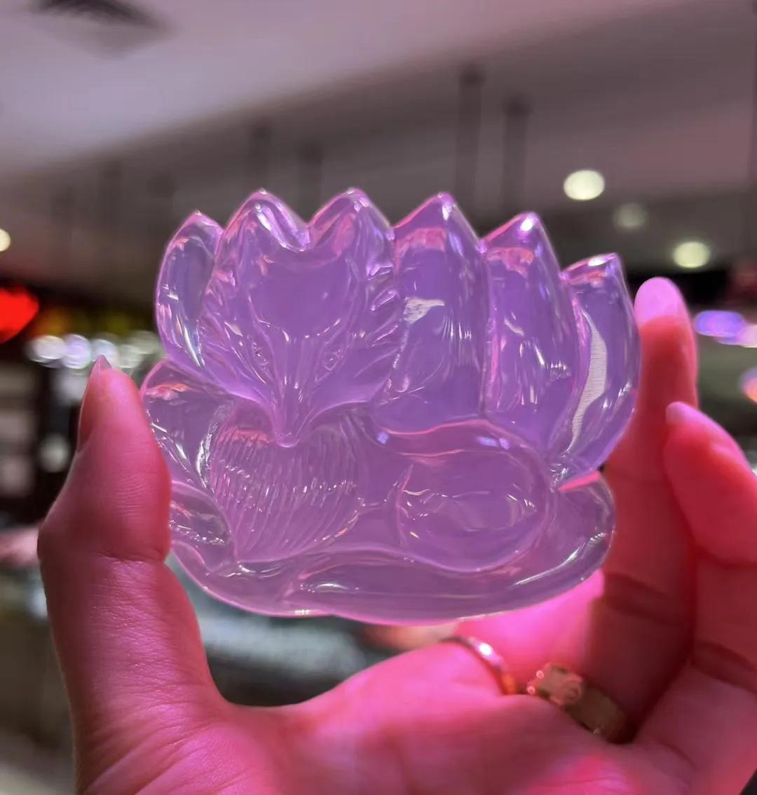 天然粉水晶原料,天然粉水晶晶族