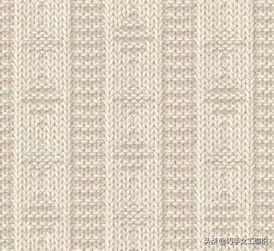 推荐一款精致又实用的毛衣,几款漂亮的棒针花样值得收藏