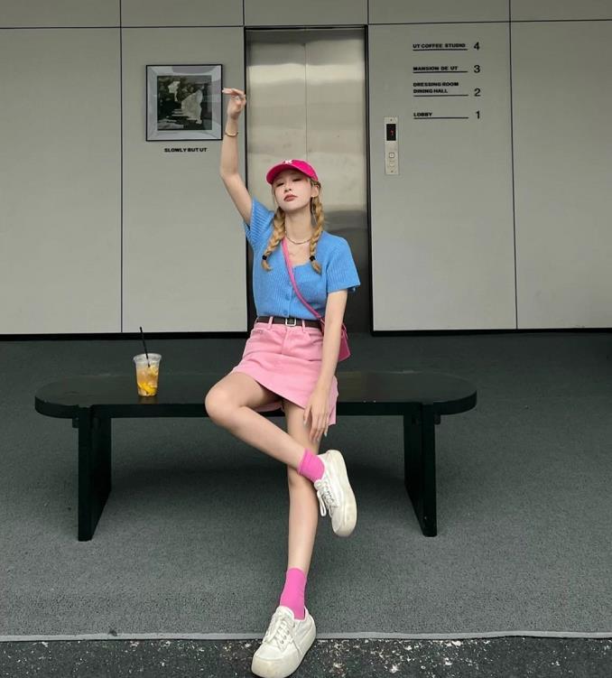 高级感穿搭女装粉色系,秋冬高级感穿搭淡粉色