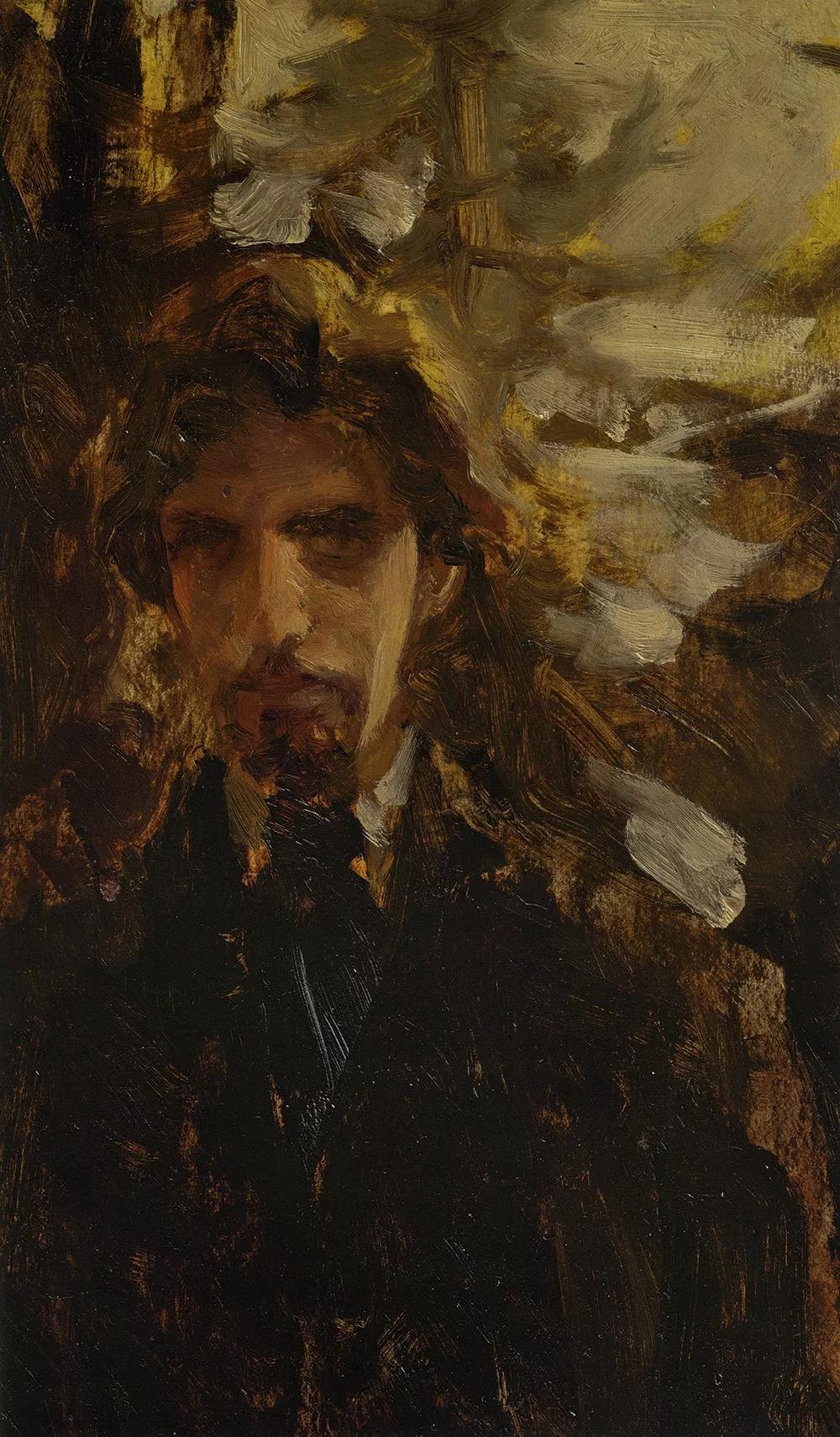 何多苓俄罗斯写生油画,何多苓油画2007