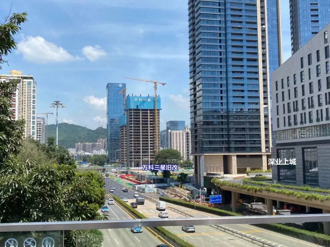 深业上城公寓,深业上城到笔架山的桥