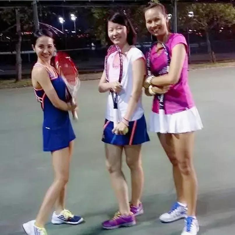 你认识几个打网球的明星?