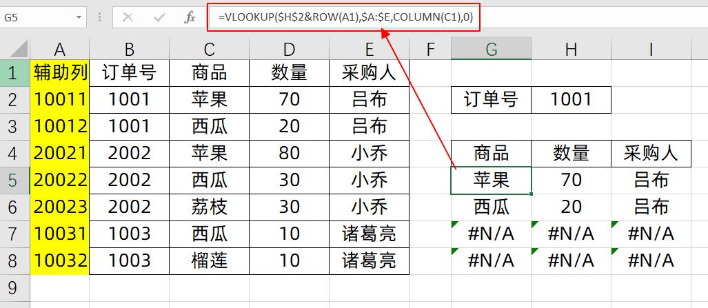vlookup如何实现一对多查找,vlookup最牛的一对多查找用法