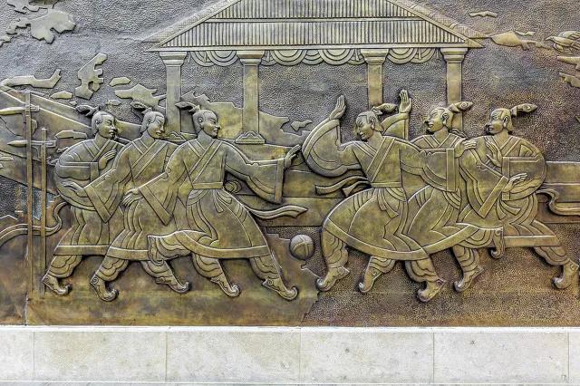 宋太宗踢球,宋太宗八贤王踢足球