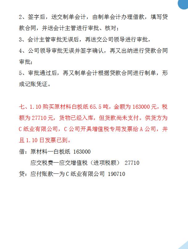 干货满满之句句重点,会计账务处理的七个方法