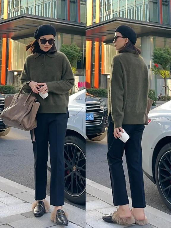 40岁的女人怎么穿才显瘦,40岁的女人冬天穿什么裤子好看