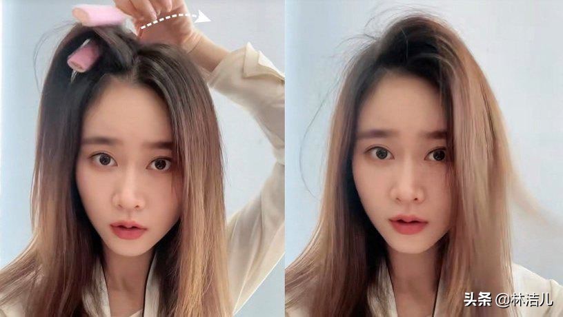 如何变成赵露思同款发质,赵露思同款发圈超大