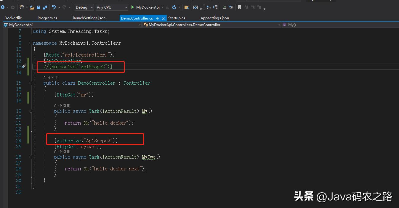 微服务系列之授权认证,二identityserver4