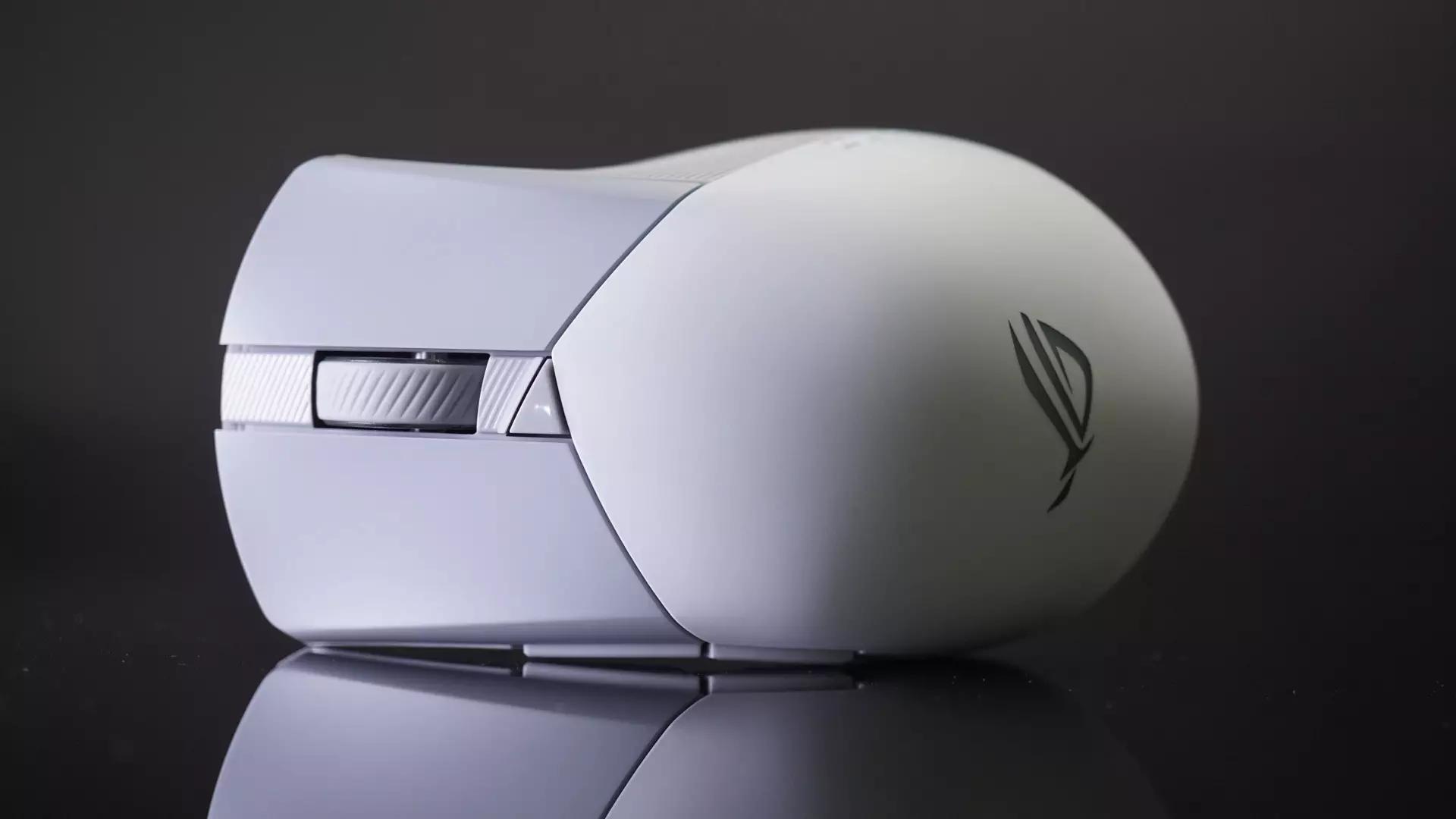 rog战刃3有线版二手鼠标,rog战刃3鼠标微动