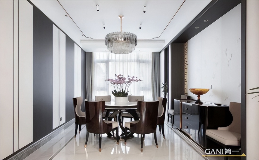 简一瓷砖怎么样?将新中式别墅的通透大气表现得淋漓极致