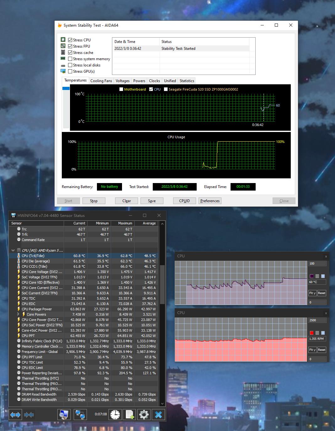 超频三双塔6热管,超频三ex6000