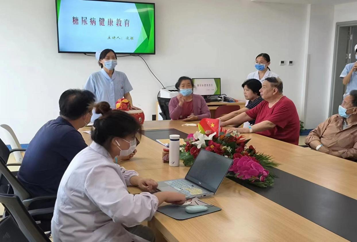 南昌大学二附院开展糖尿病运动及低血糖防治患教会活动