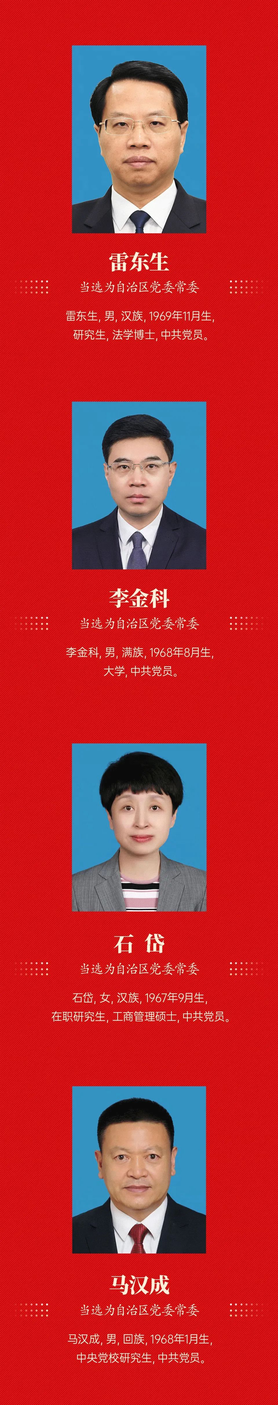 宁夏回族自治区党委领导班子机构,宁夏回族自治区领导班子名单公示