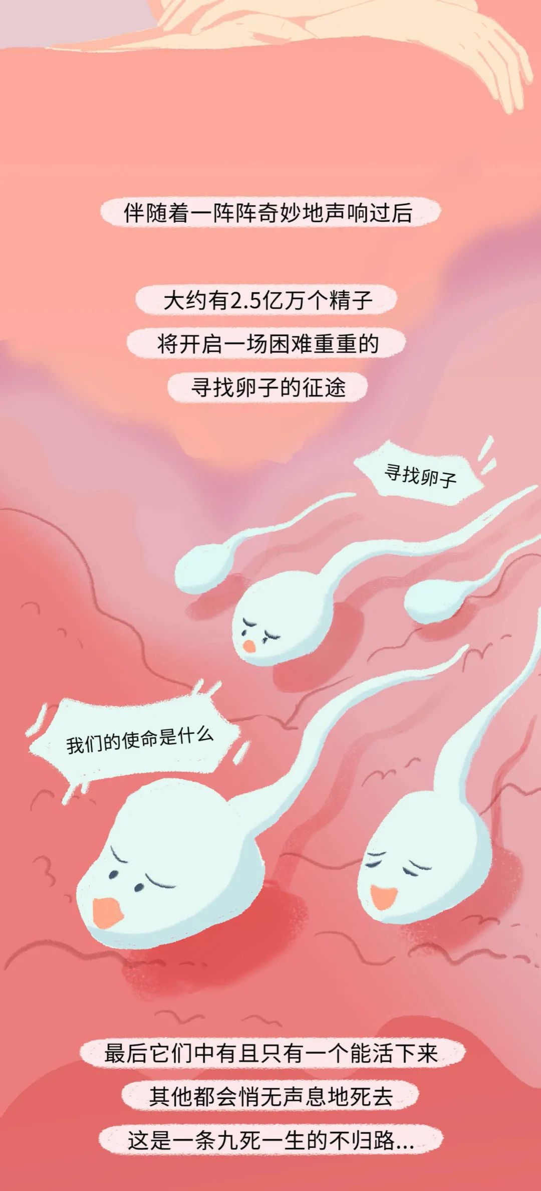 精子进入女生体内的全过程曝光！不要再傻傻不清楚