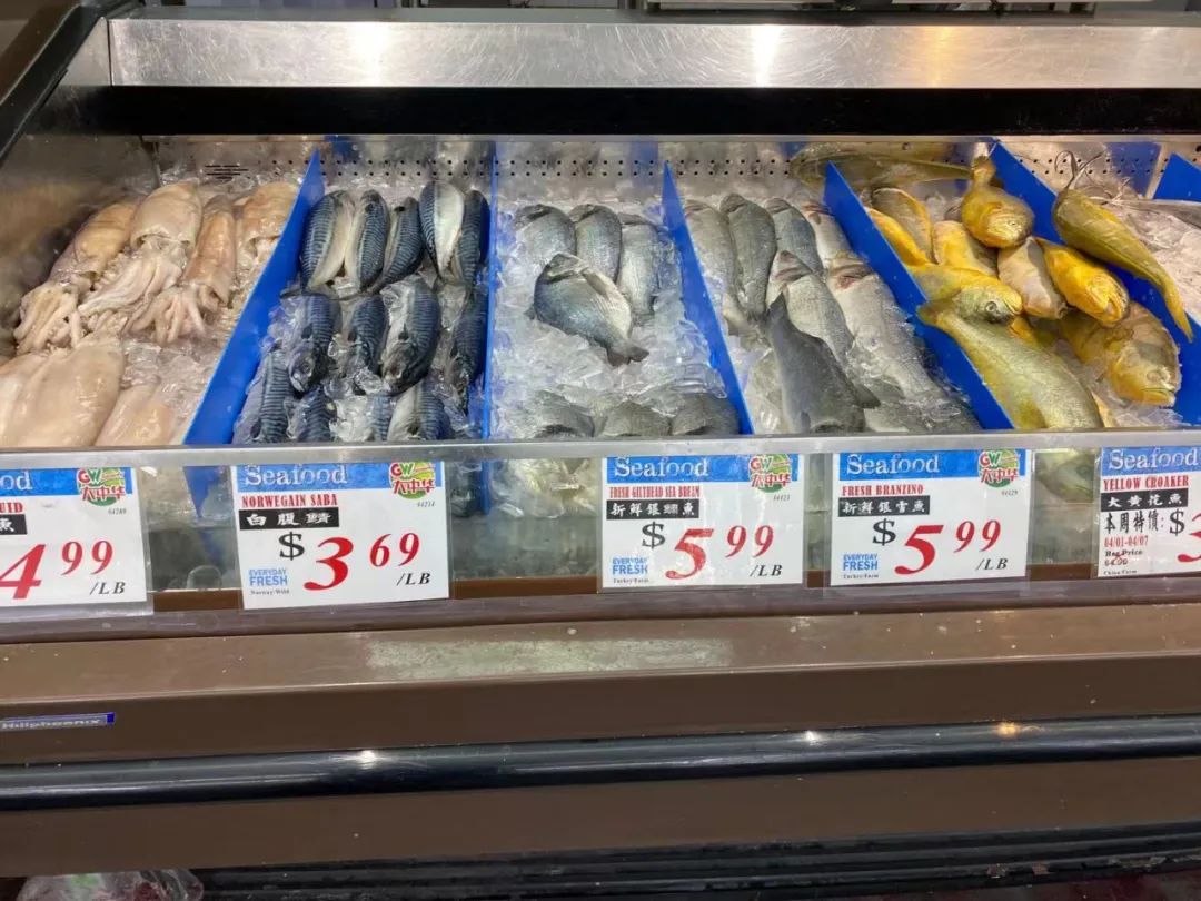 美国的中国超市物价,国外超市真实物价