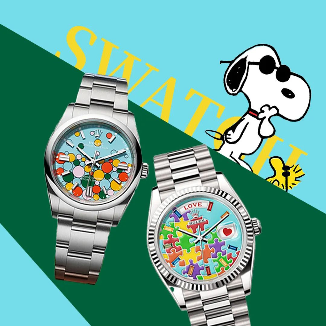 劳力士和潮牌联名,劳力士和耐克联名手表